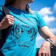 Women's Everyday Runners Tee - Eye Of The Tiger