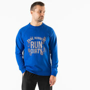 Running Raglan Crew Neck Pullover - Run Dirty