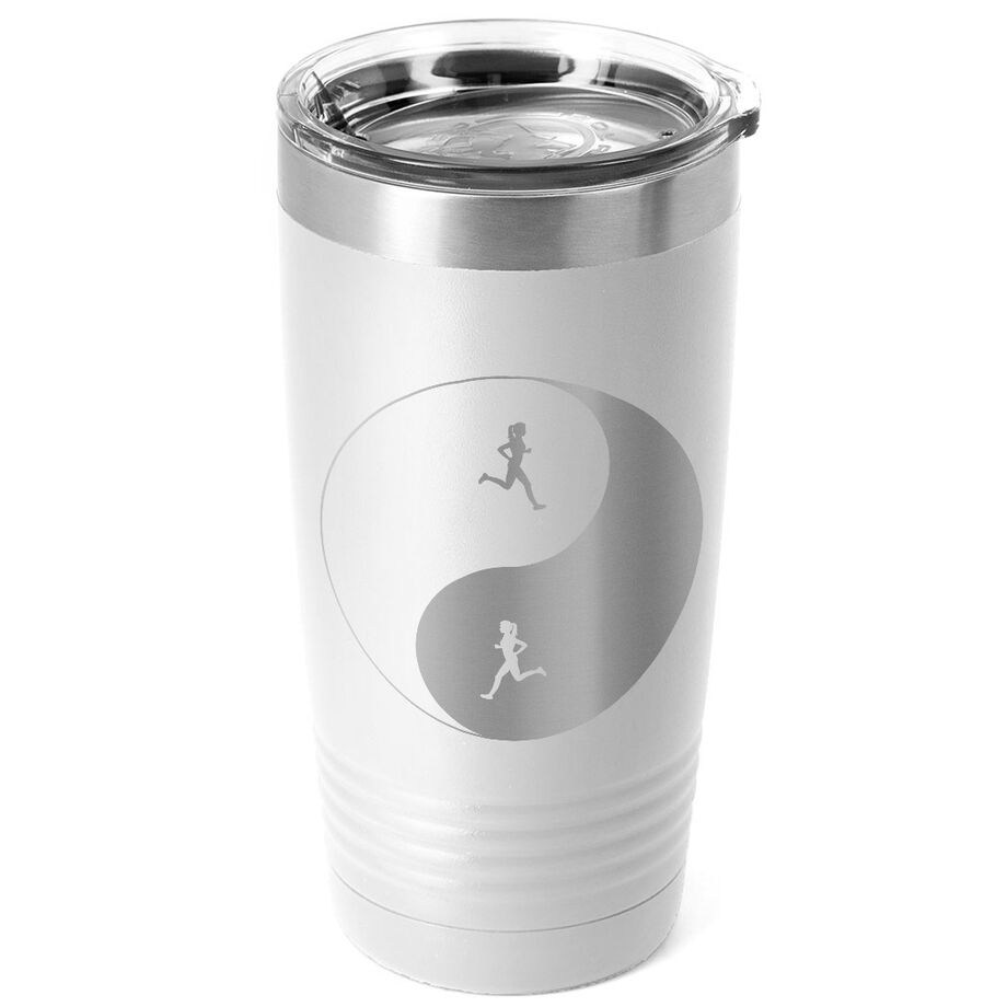 Running 20oz. Double Insulated Tumbler - Runner Girl Yin Yang