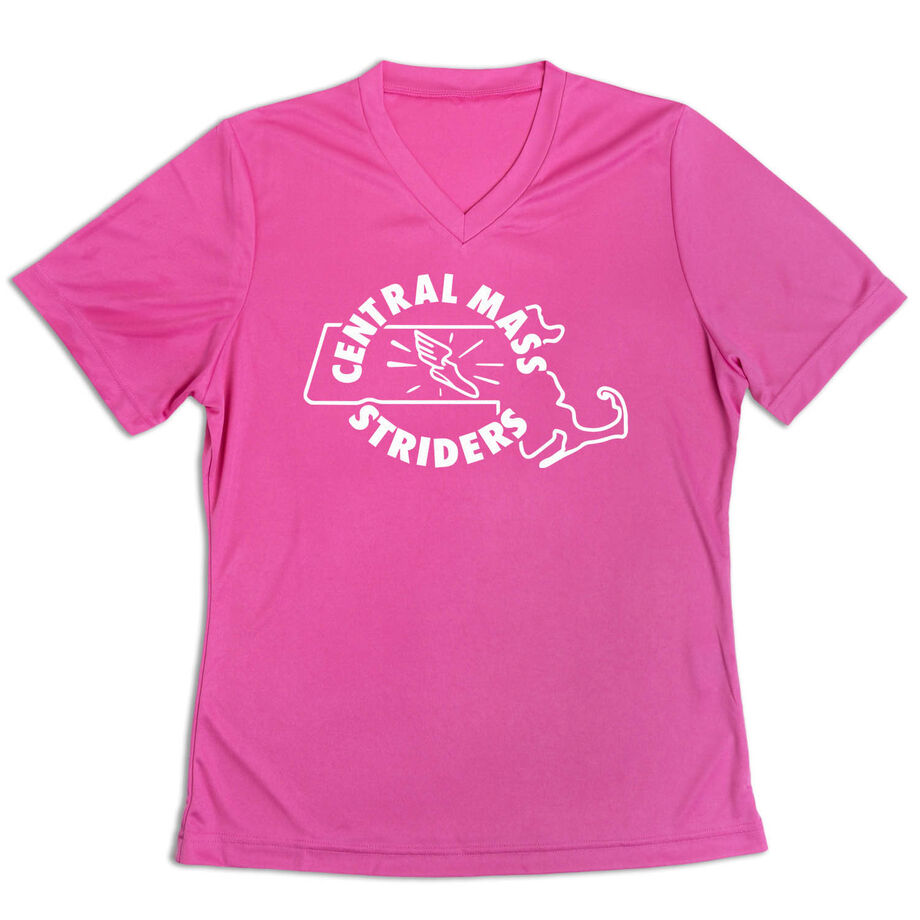 Women's Short Sleeve Tech Tee - Central Mass Striders