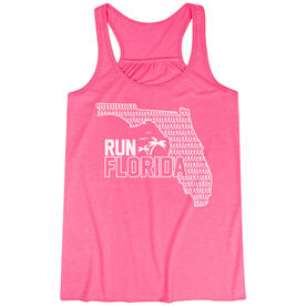 Flowy Racerback Tank Top - Run Florida