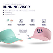 Running Comfort Performance Visor - 13.1 Half Marathon Run