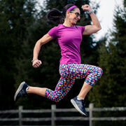 Running Performance Capris - Donuts