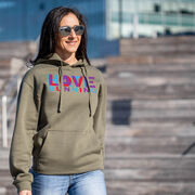 Statement Fleece Hoodie -  Love Hate Running