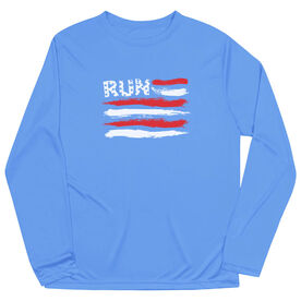 Men's Running Long Sleeve Performance Tee - Star Spangled Run