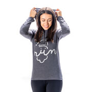 Running Lightweight Hoodie - Santa Run Face