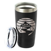 Running 20oz. Double Insulated Tumbler - Run Trails Sunset