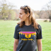 Running Short Sleeve T-Shirt - Happy Hour