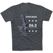 Running Short Sleeve T-Shirt - Chicago Route