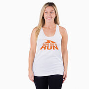 Women's Racerback Performance Tank Top - Gone For a Run&reg; Logo