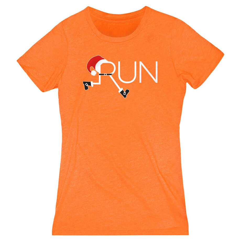 Women's Everyday Runners Tee - Let's Run For Christmas