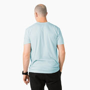 Running Short Sleeve T-Shirt - Boston 26.2 Vertical