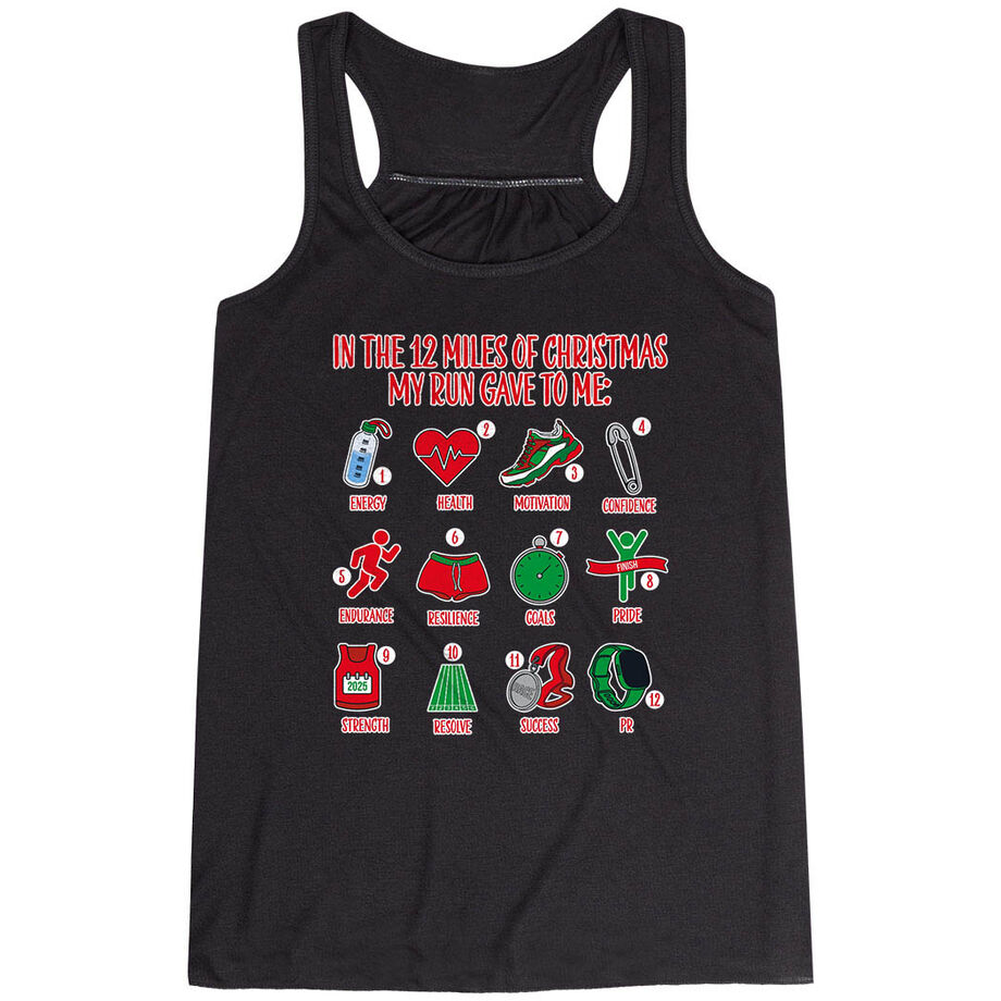 Flowy Racerback Tank Top - The 12 Miles of Christmas