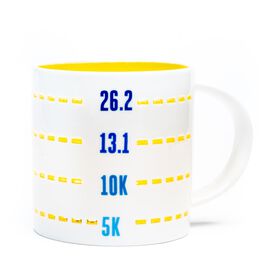 Soleil Home&trade; Running Porcelain Mug - Distance Challenges