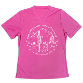 Women's Short Sleeve Tech Tee - Every Road You Take