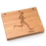 Premier Wood BibFOLIO® Race Bib Album - Male Runner