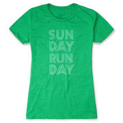 Women's Everyday Runners Tee - Sunday Runday (Stacked)