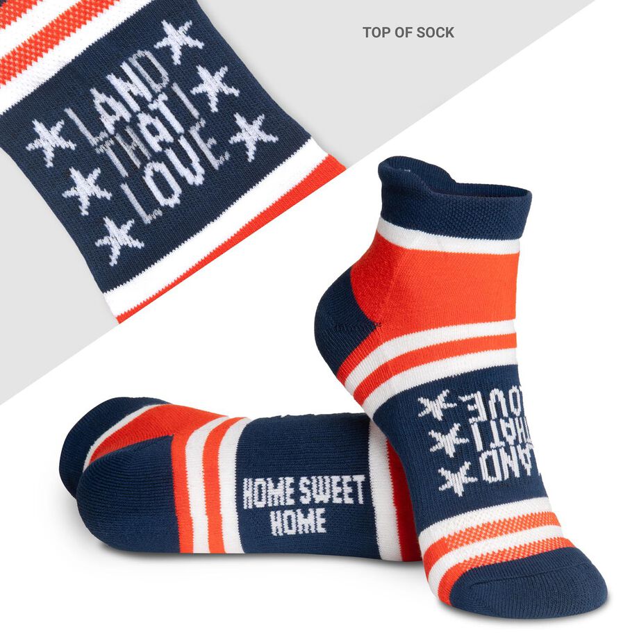 Socrates® Woven Performance Sock - Land that I Love