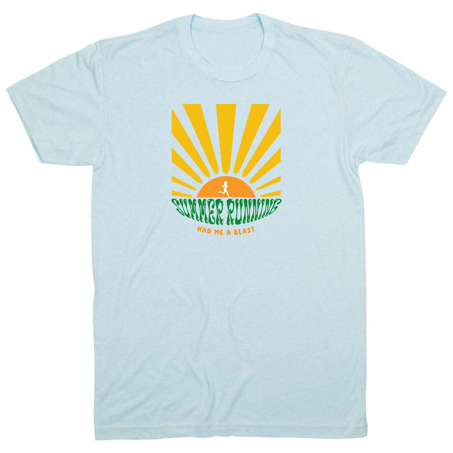 Running Short Sleeve T-Shirt - Summer Running Had Me A Blast