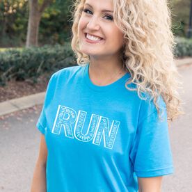 Running Short Sleeve T-Shirt - Run With Inspiration