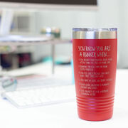 Running 20oz. Double Insulated Tumbler - You Know You're A Runner When