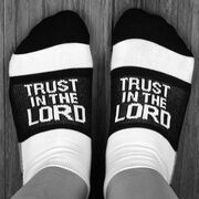 Socrates&reg; Woven Performance Sock - Trust in the Lord