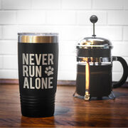 Running 20oz. Double Insulated Tumbler - Never Run Alone (Bold)