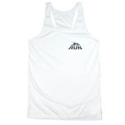 Women's Racerback Performance Tank Top - Gone For a Run® Logo - Mini