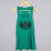 Flowy Racerback Tank Top - Ultra Runner Bigfoot