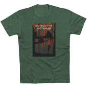 Running Short Sleeve T-Shirt - Outrun the Mothman