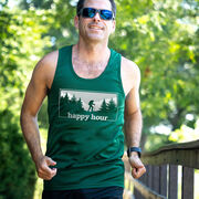 Men's Hiking Performance Tank Top - Happy Hour Hiker (Male)