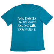 Women's Short Sleeve Tech Tee - Slow Runners