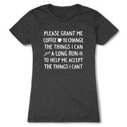 Women's Everyday Runners Tee - Please Grant Me Coffee