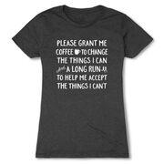 Women's Everyday Runners Tee - Please Grant Me Coffee