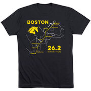 Running Short Sleeve T-Shirt - Boston Route