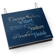 BibFOLIO&reg; Race Bib Album - Courage To Start