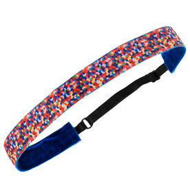 Athletic Juliband Non-Slip Headband - Crazy for Color