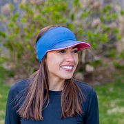 Running Comfort Performance Visor - I Run To Burn Off The Crazy