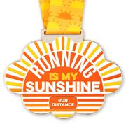 Virtual Race - Running Is My Sunshine Custom Distance