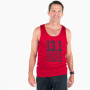 Men's Running Performance Tank Top - 13.1 Math Miles
