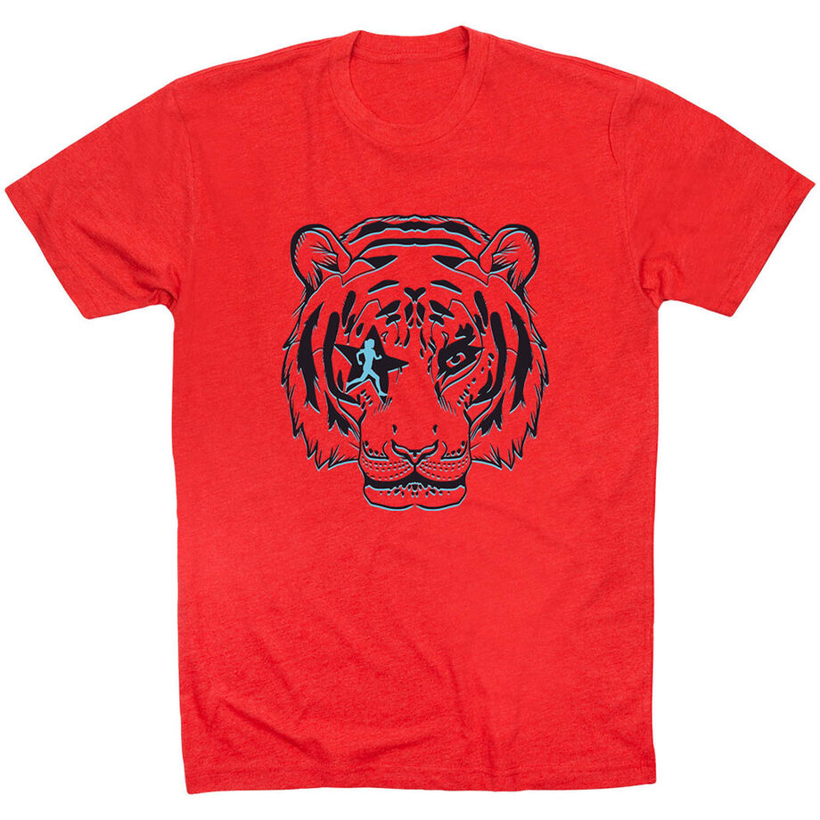 Running Short Sleeve T-Shirt - Eye Of The Tiger