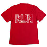 Women's Short Sleeve Tech Tee - Run With Inspiration