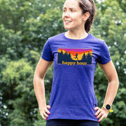 Women's Everyday Runners Tee - Happy Hour