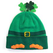 Happy Hatter Leprechaun Knit Beanie Hat