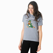 Running Short Sleeve T-Shirt - Mile After Luckin Mile