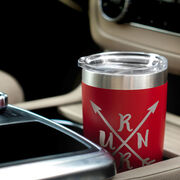 Running 20 oz. Double Insulated Tumbler - RUNR Crossed Arrows