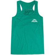 Flowy Racerback Tank Top - Gone For a Run® Logo - Mini