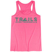 Flowy Racerback Tank Top - Trails Over Treadmills