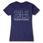 Running Women's Everyday Tee - Half Marathoner 13.1 Miles
