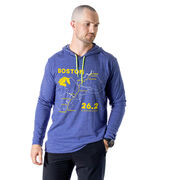 Running Lightweight Hoodie - Boston Route